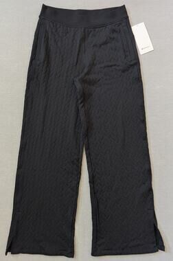 NWT lululemon Engineered Warmth Cable-Knit Pant Merino Wool Black Size 6